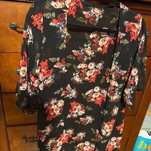 Floral Kimono Cardigan
